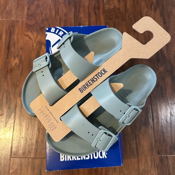 Birkenstock EVA Pure Sage Sandals - Picture 1 of 4